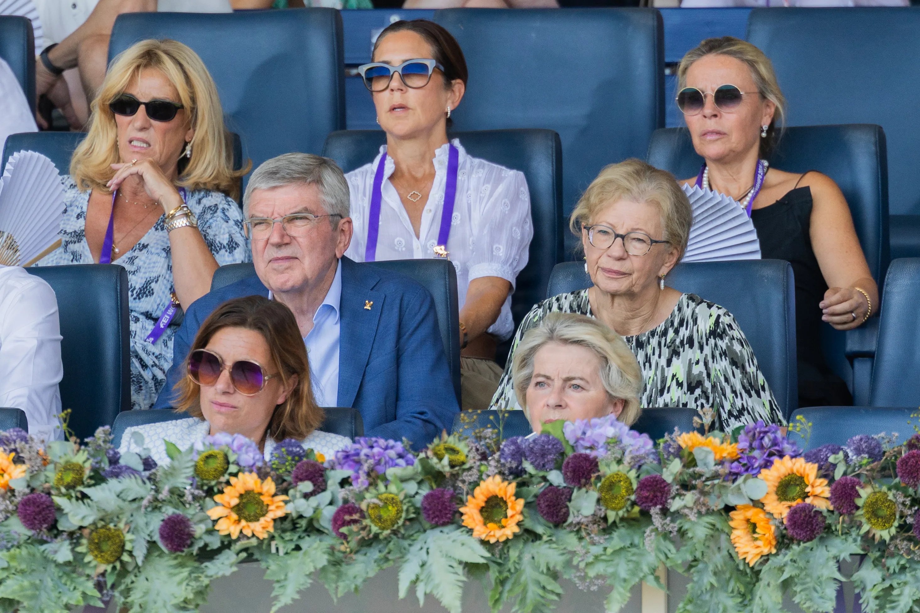 Dronning Mary er igen til stede i Aachen.