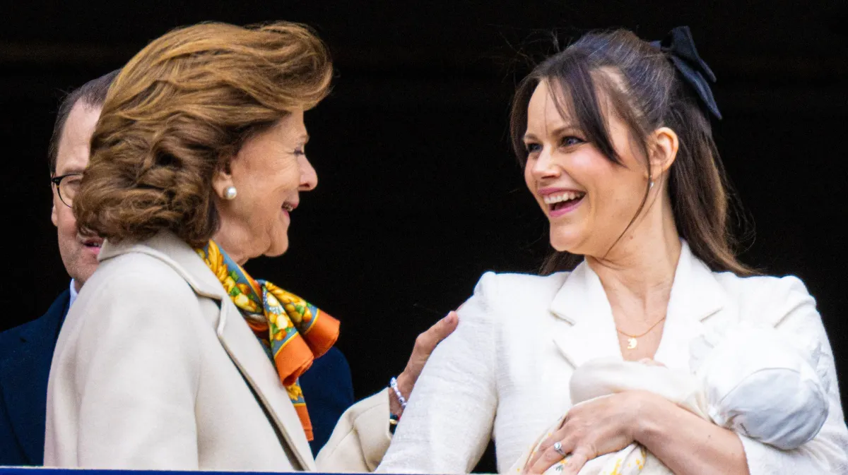 Dronning Silvia og prinsesse Sofia