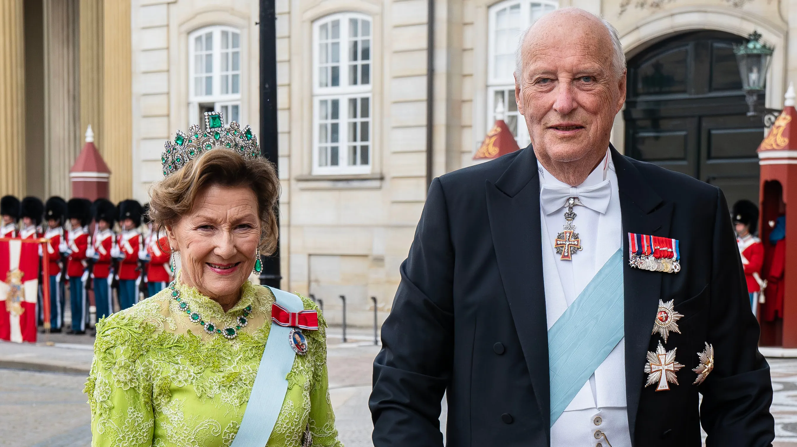 Dronning Sonja og kong Harald