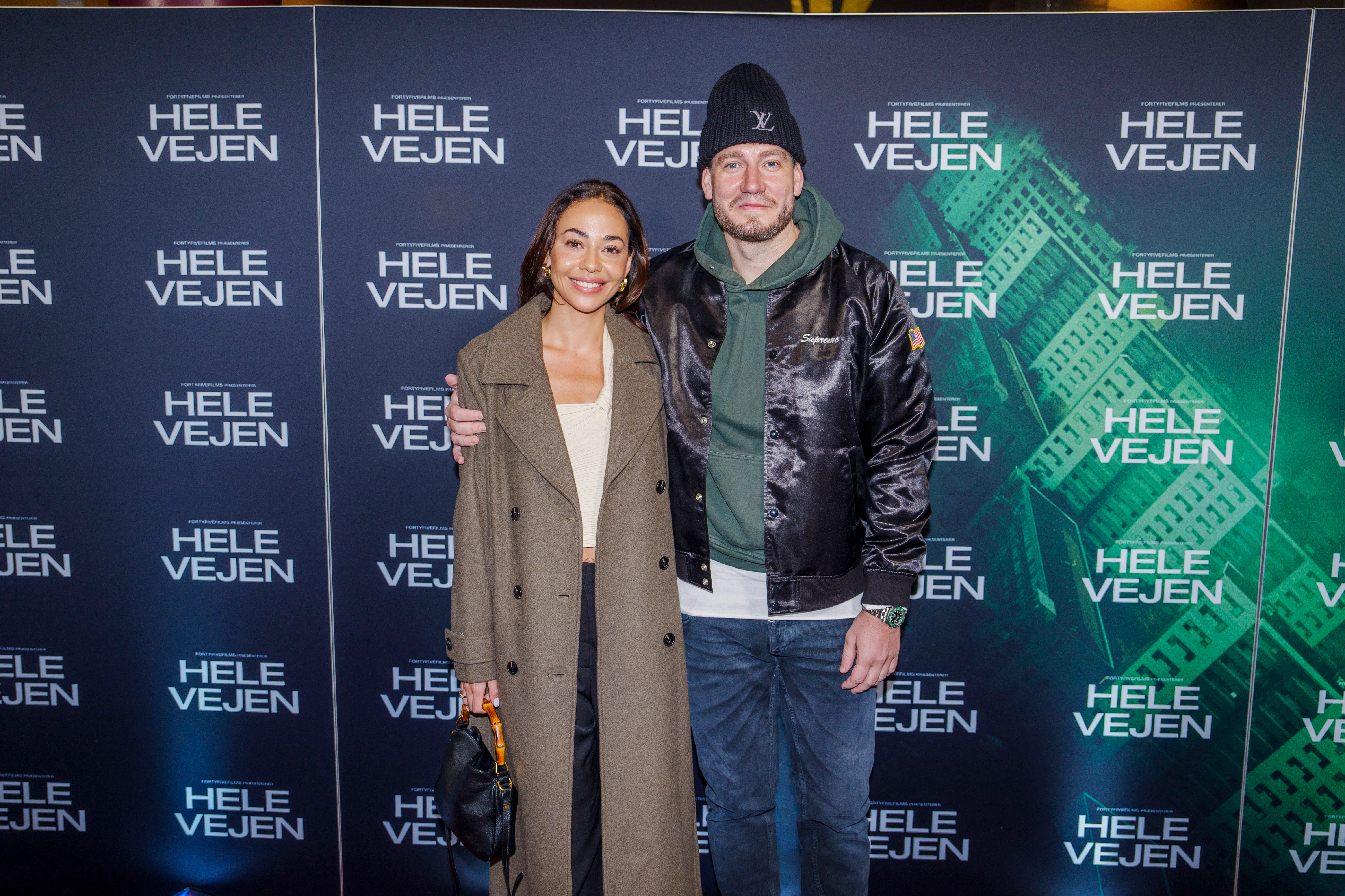 Nicklas Bendtner og Sus Wilkens.