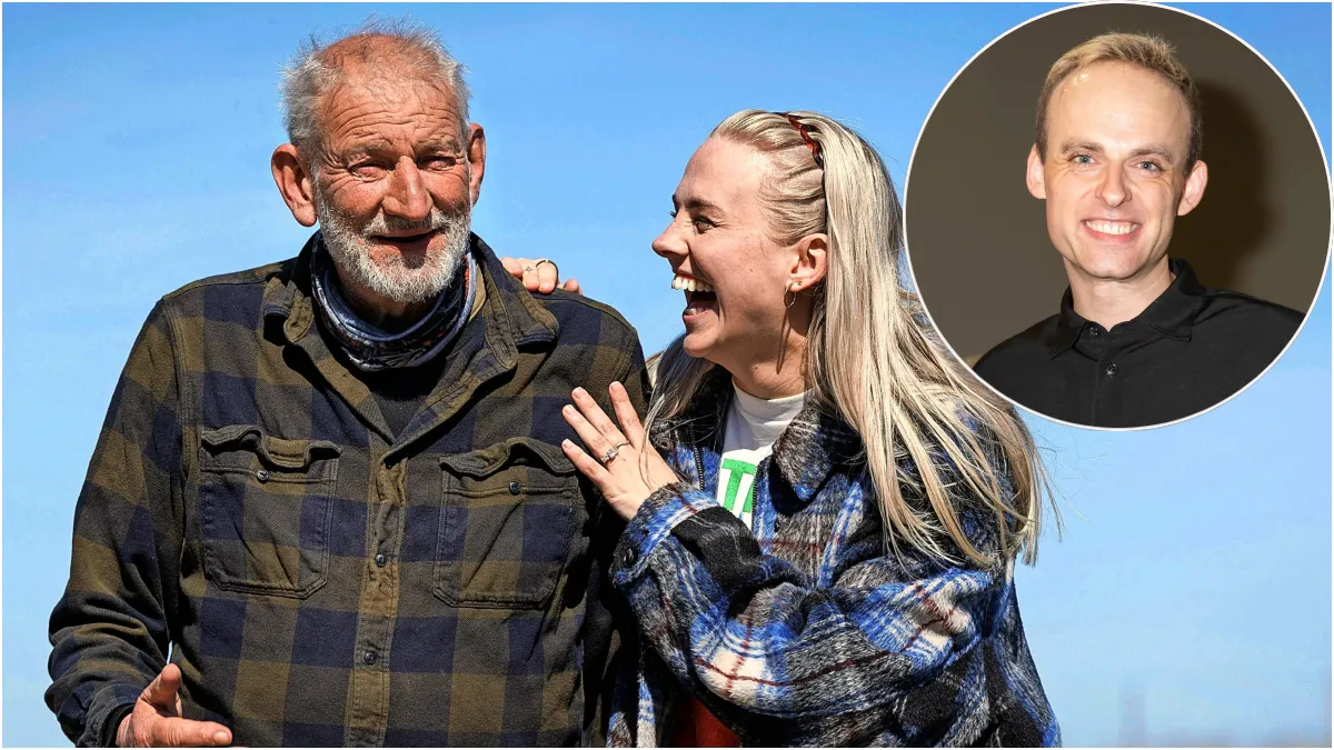 Lasse kom på dybt vand, da Mads Vad skulle lære ham at danse. 