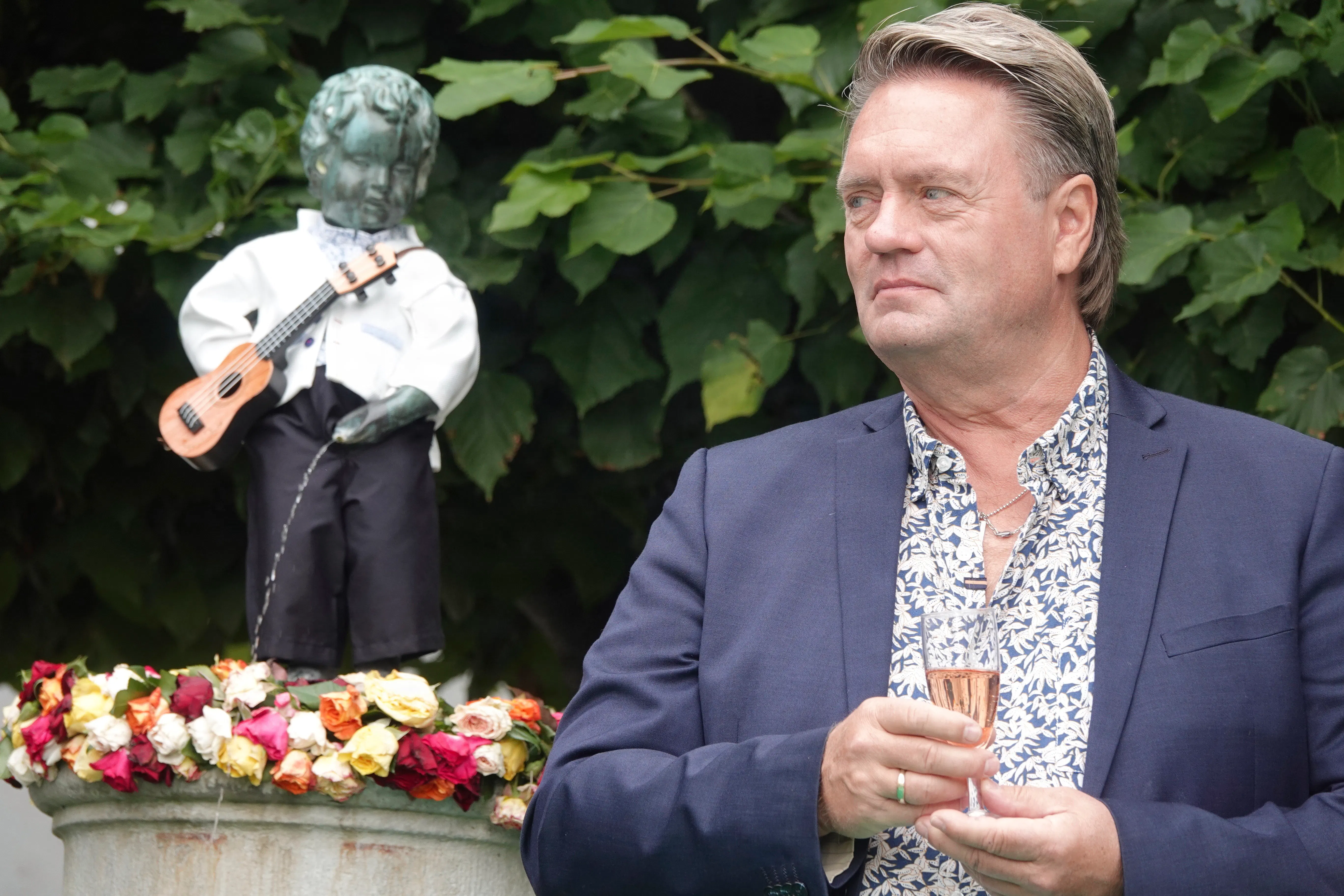 Johnny Hansne til Nordfyns Rosenfestival i Bogense.
