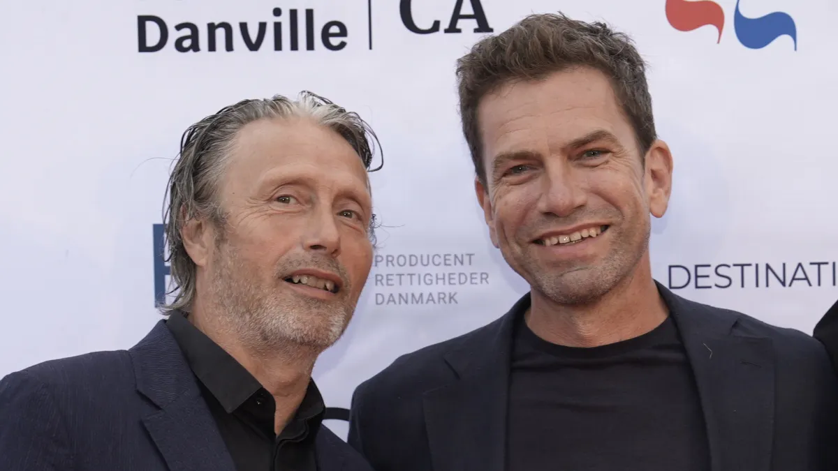 Mads Mikkelsen và Nikolaj Lie Kaas