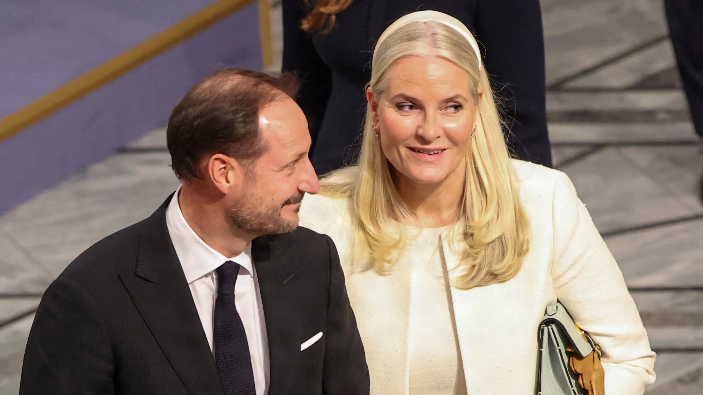Norges nye kongepar, Haakon og Mette-Marit. 