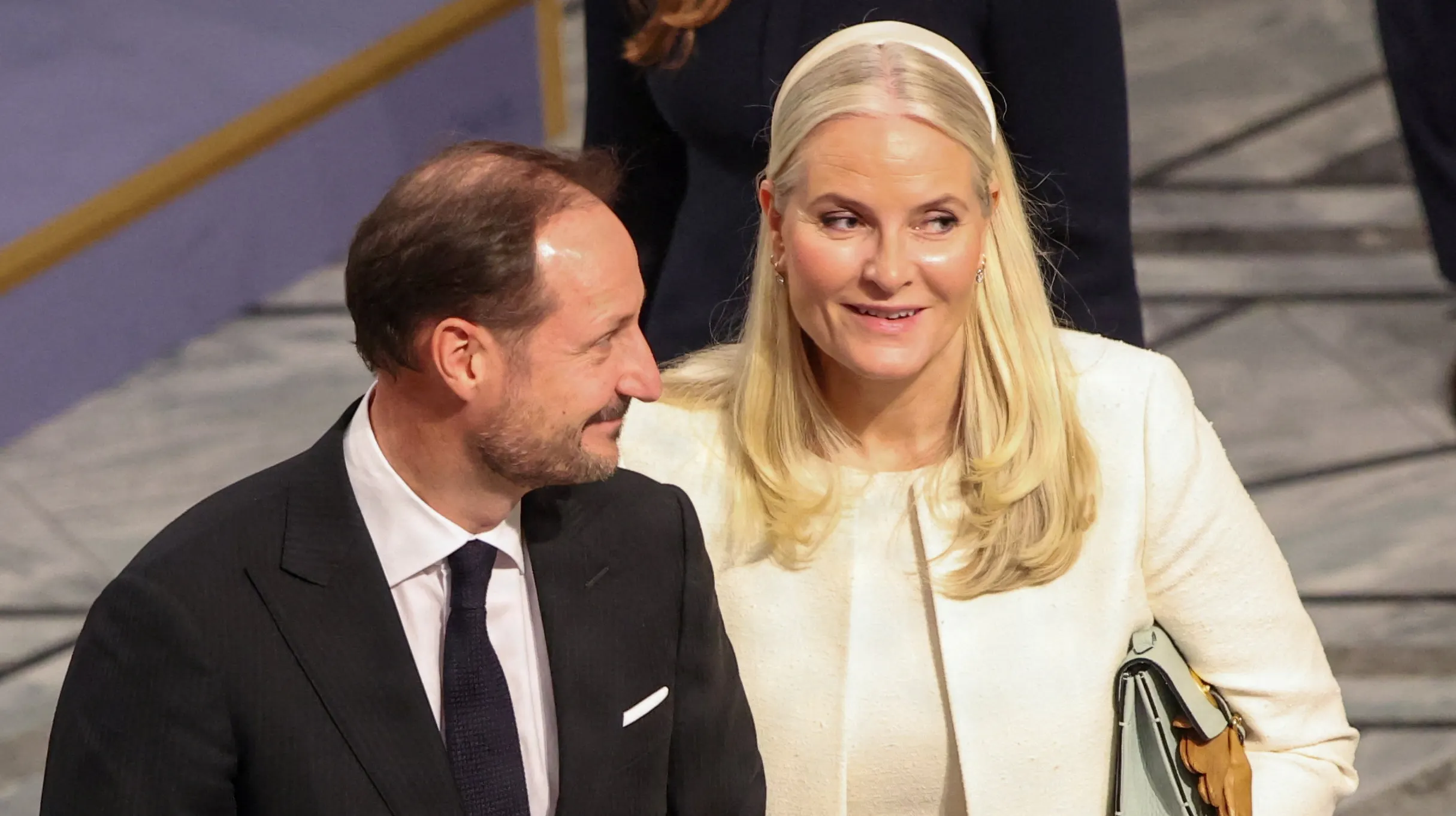 Norges nye kongepar, Haakon og Mette-Marit.