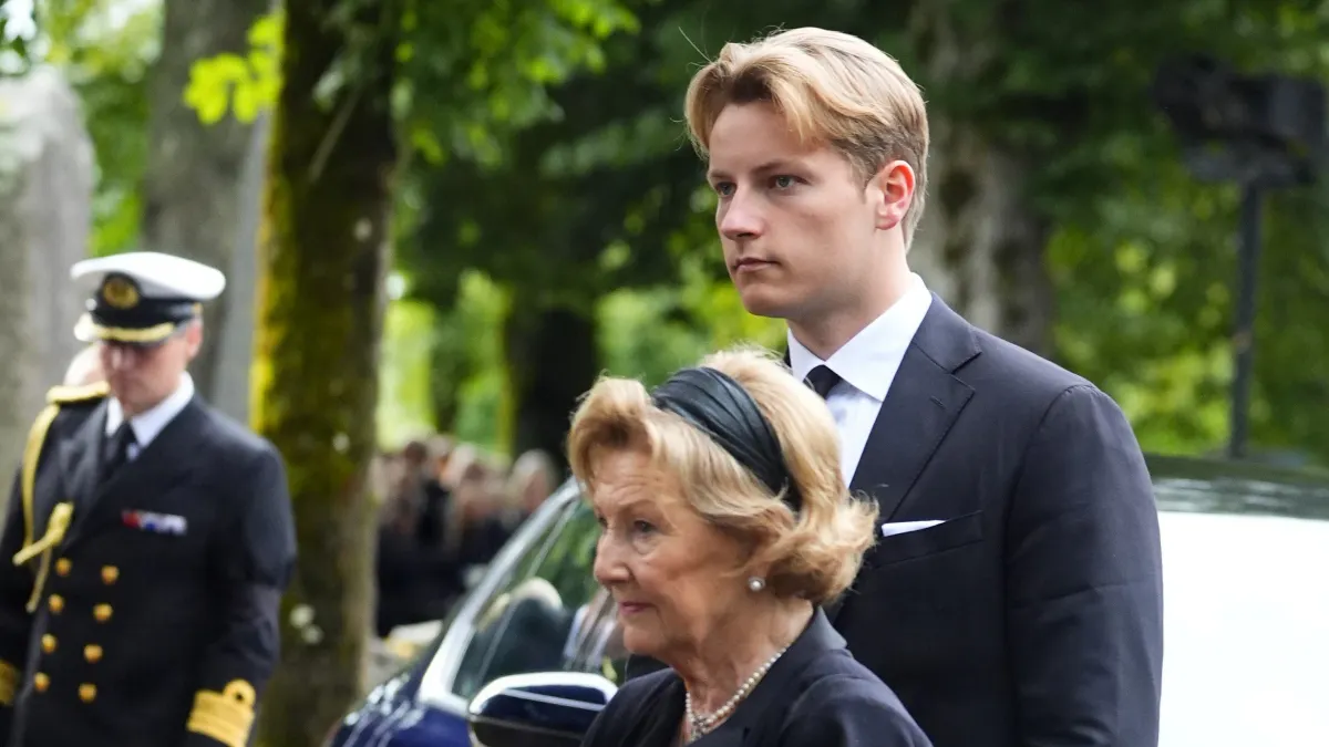 Se billederne: Se den norske kongefamilie til mindegudstjeneste |  BILLED-BLADET