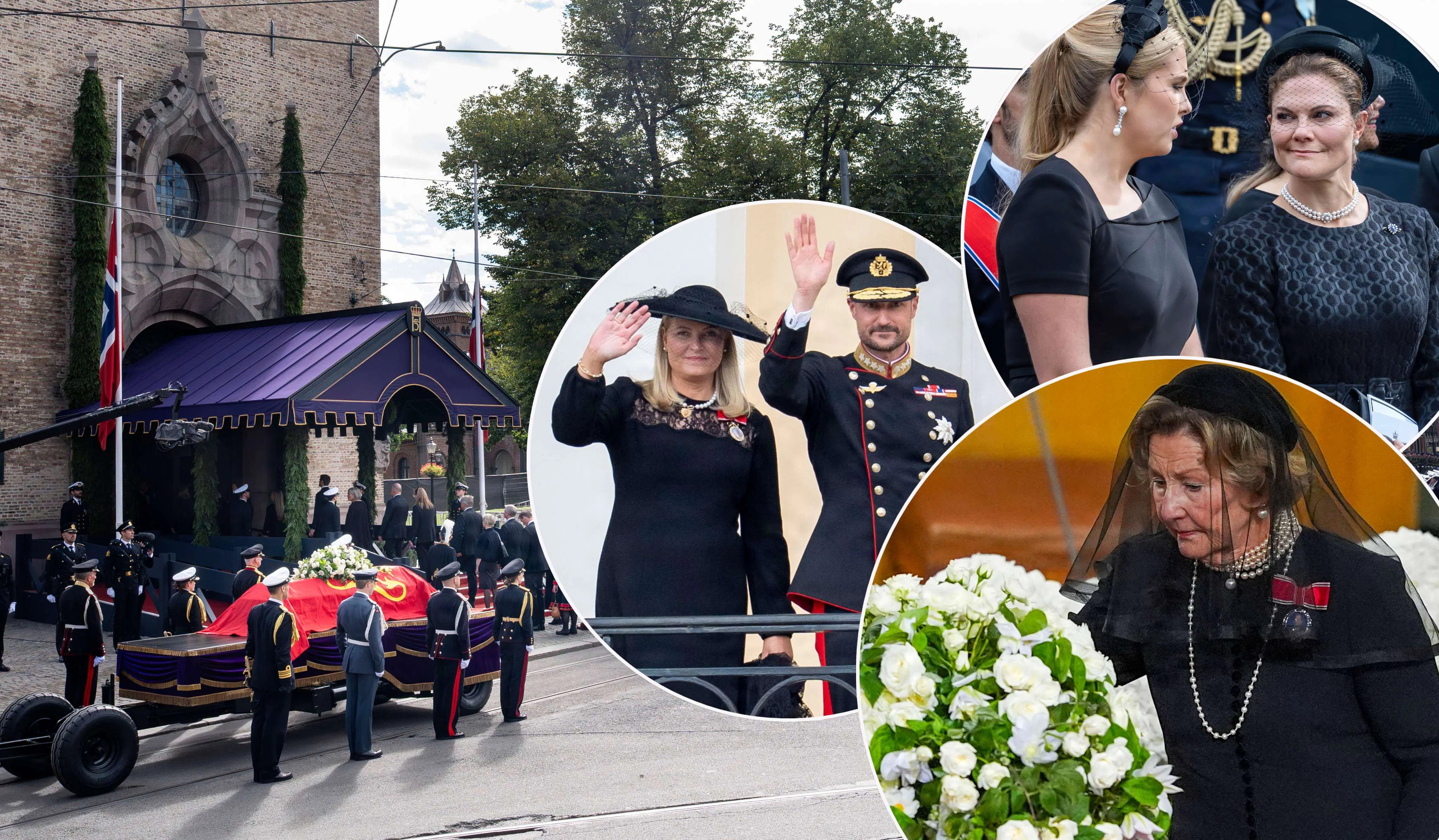 Kong Harald blev begravet onsdag 9. september 2026. 