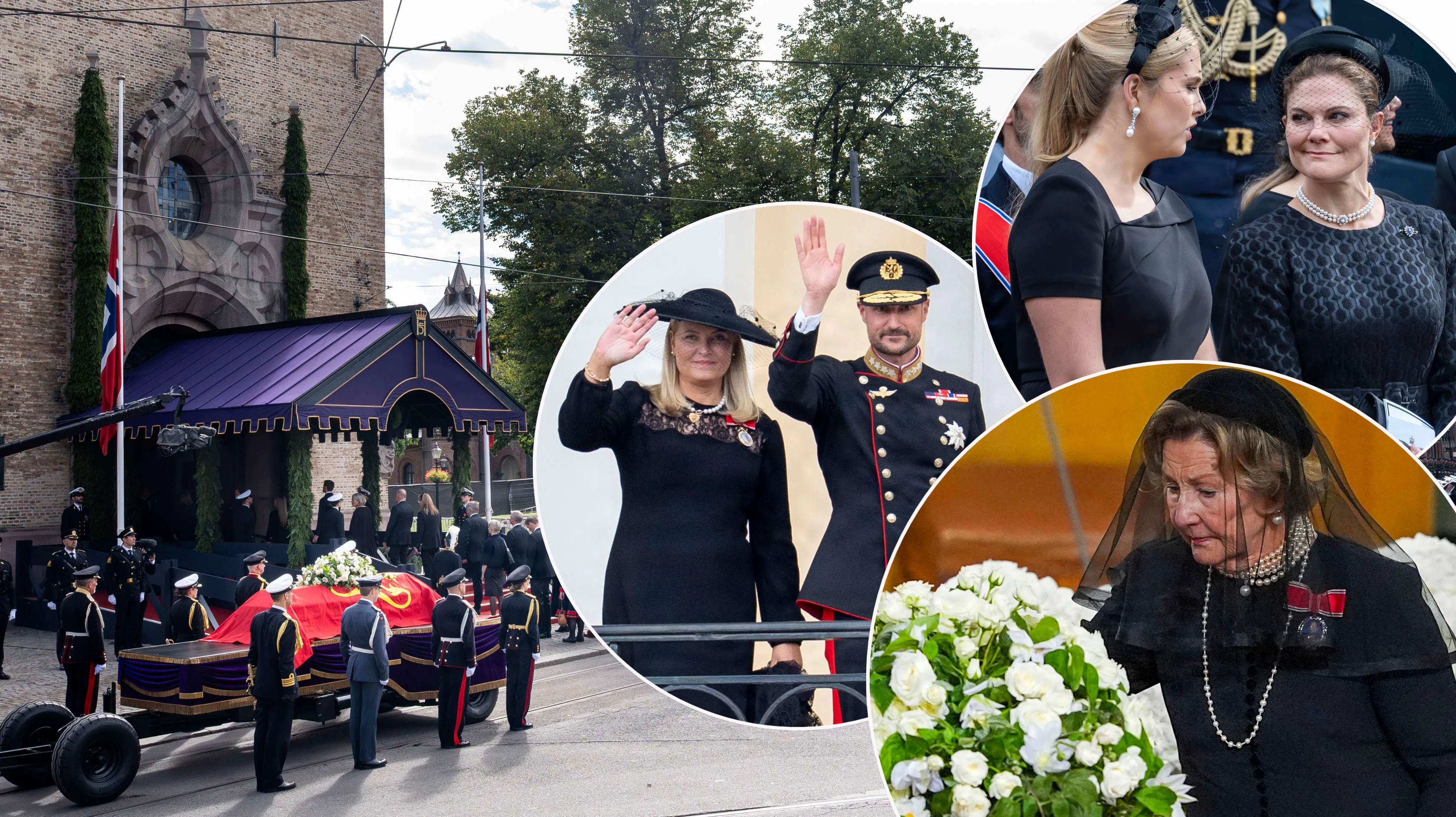 Kong Harald blev begravet onsdag 9. september 2026.