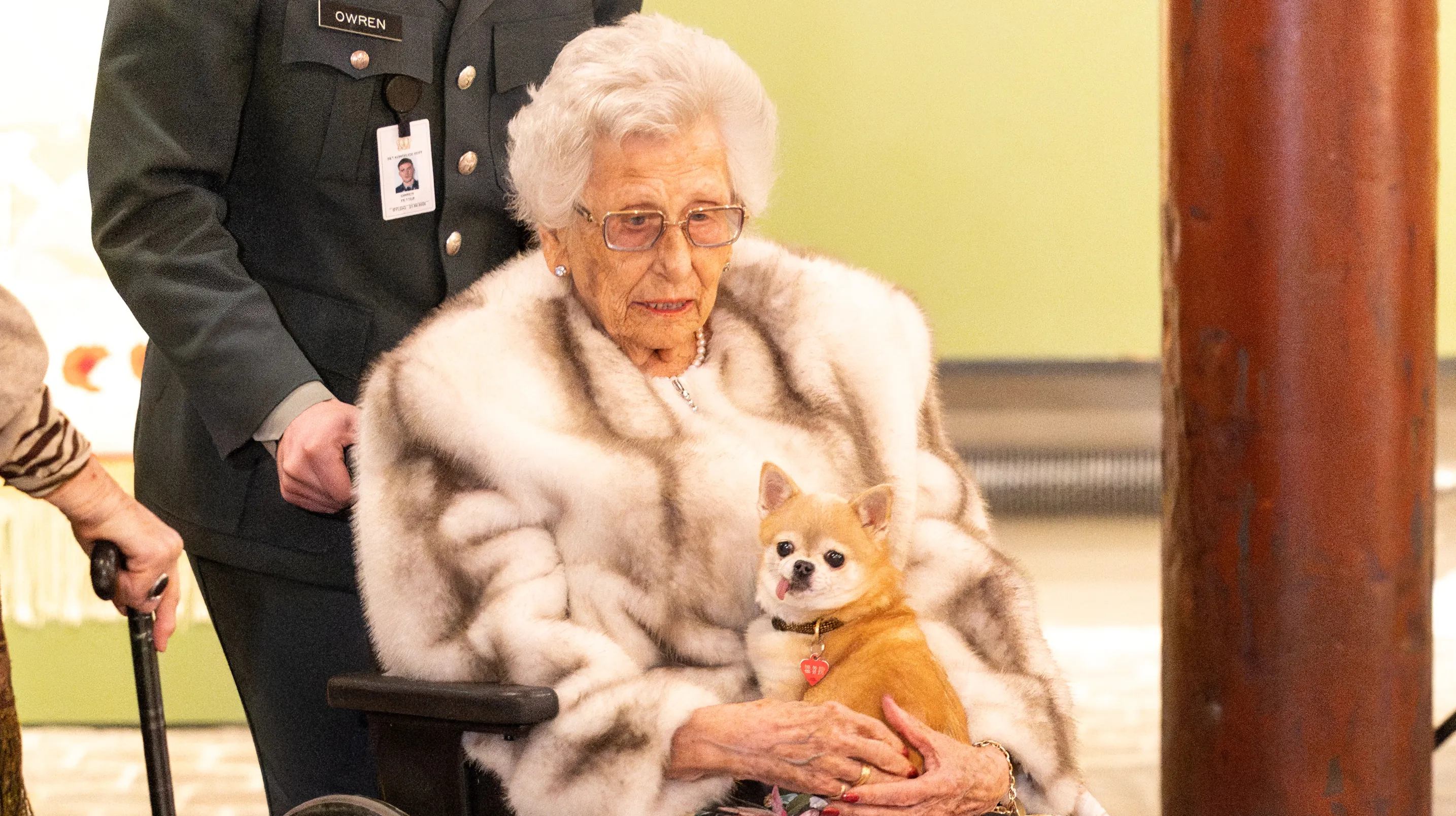 Chihuahuaen Wilma var prinsesse Astrids tro følgesvend.