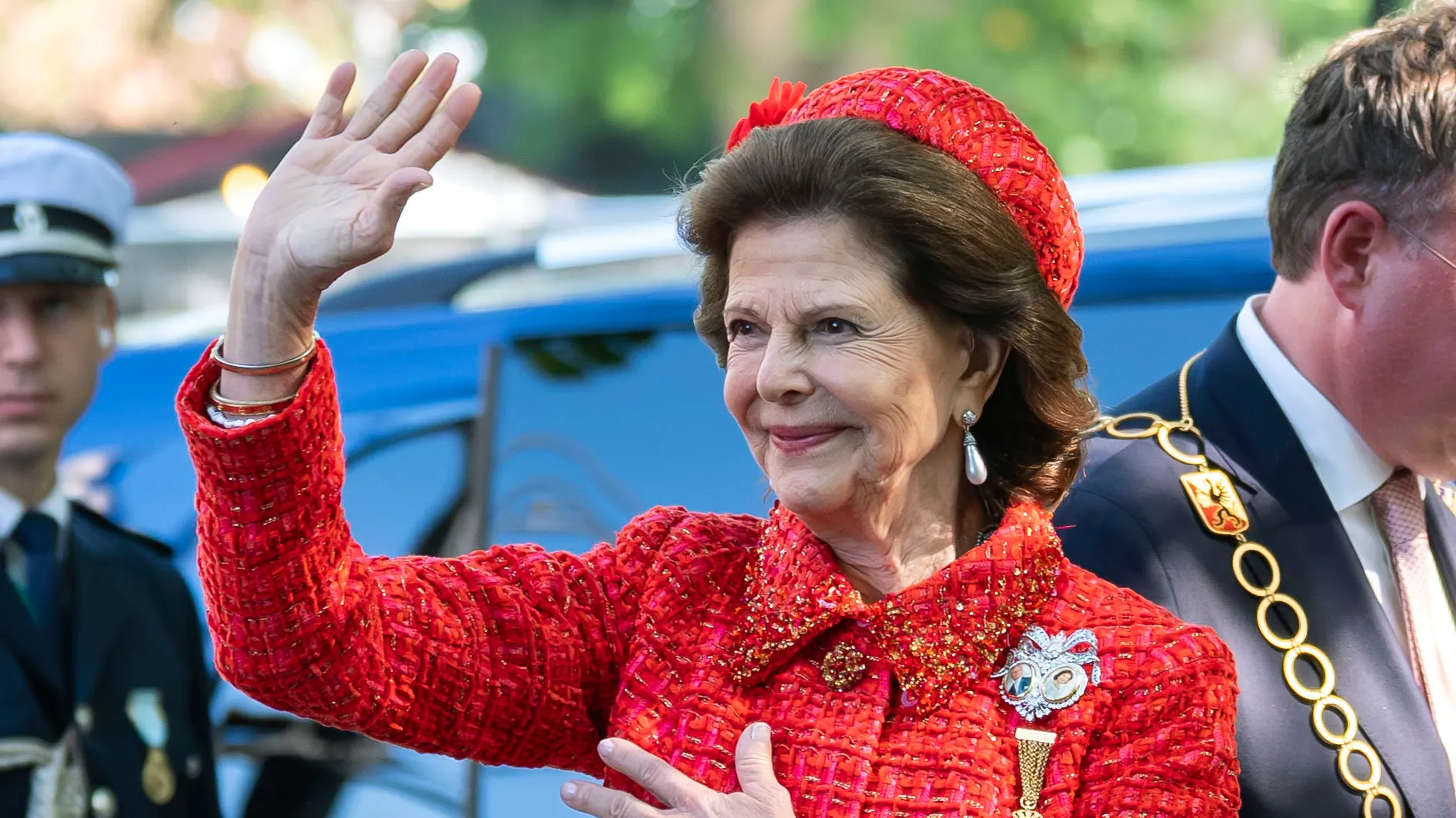 Dronning Silvia fortsatte traditionen igen i år.