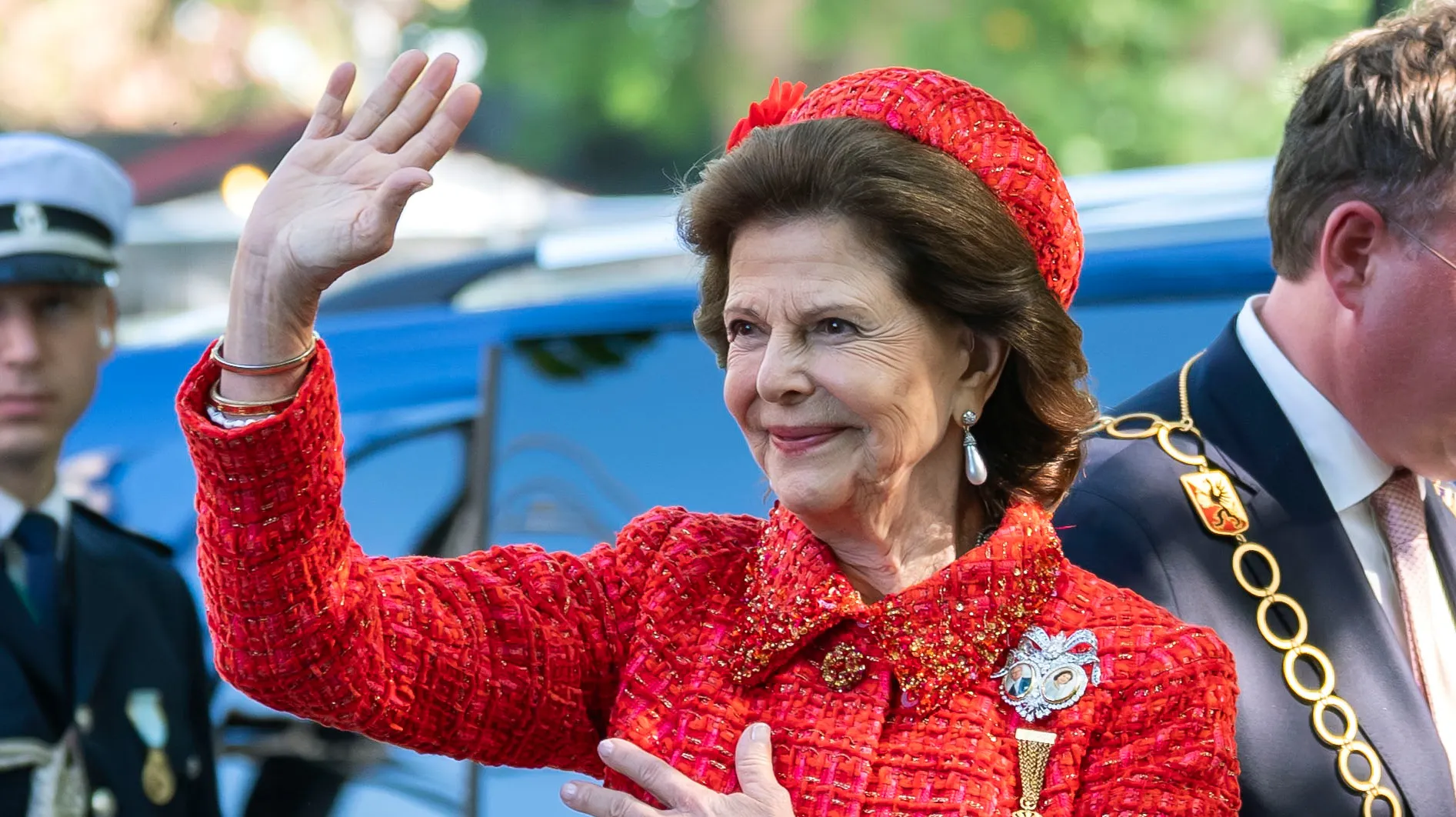 Dronning Silvia fortsatte traditionen igen i år.