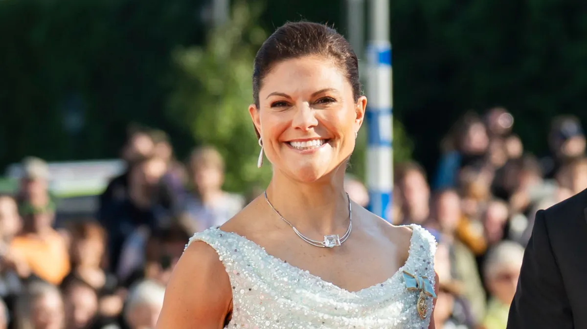 Kronprinsesse Victoria i forbindelse med fejringen af sine forældres guldbryllup tidligere i år.