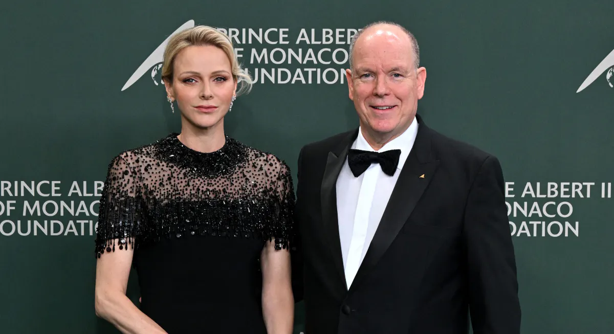 Fyrstinde Charlene og fyrst Albert af Monaco til 20-års jubilæumsgalla for "Prince Albert II of Monaco Foundation" den 18. september 2026.