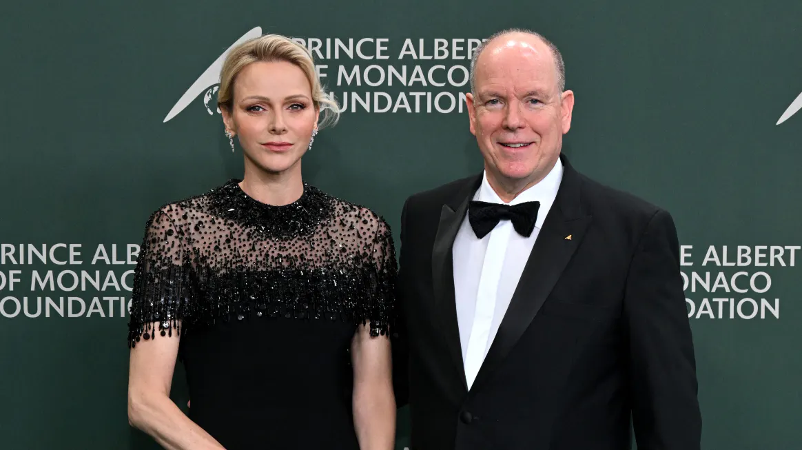 Fyrstinde Charlene og fyrst Albert af Monaco til 20-års jubilæumsgalla for "Prince Albert II of Monaco Foundation" den 18. september 2026.