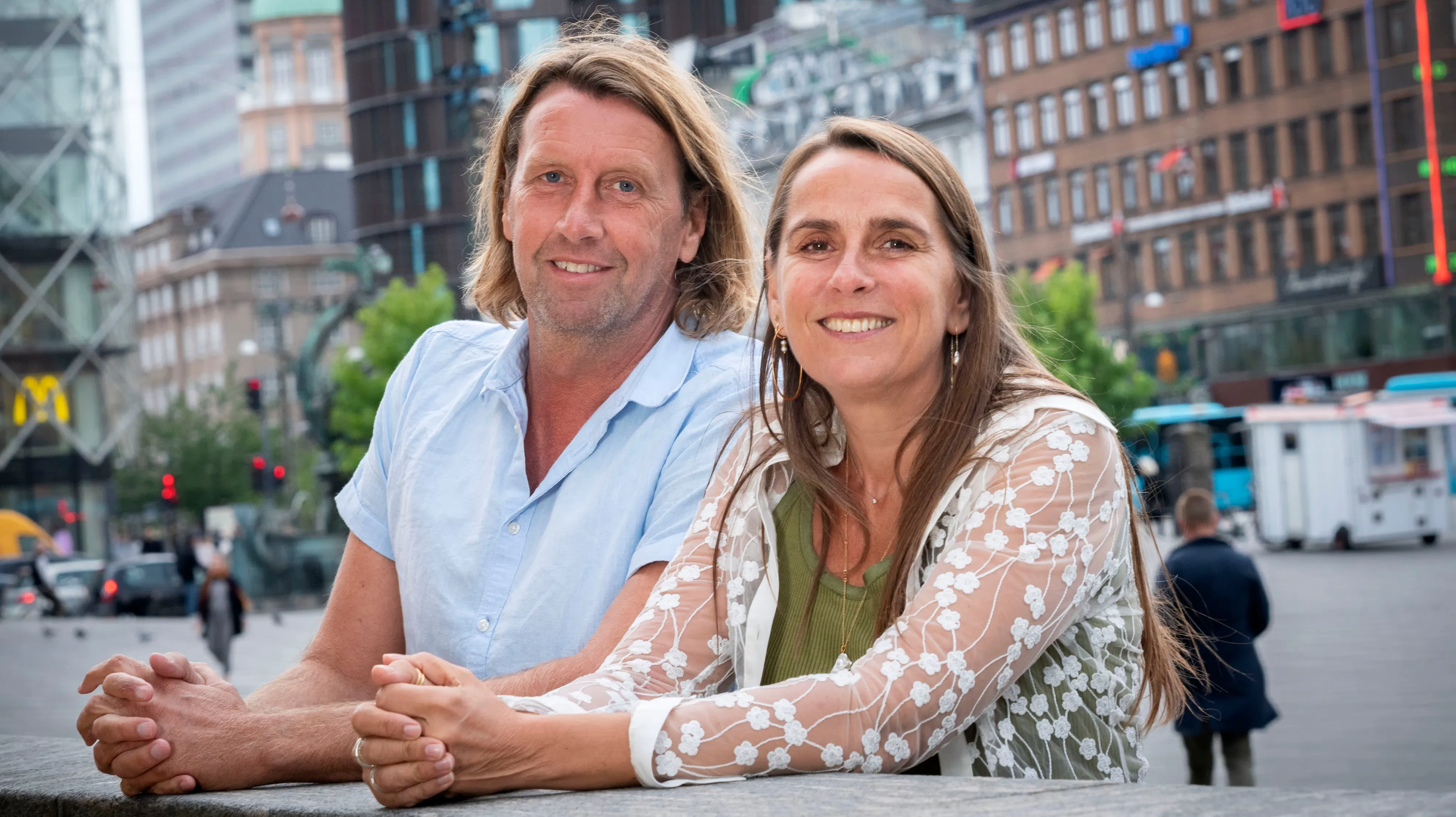 Anne Hjernøe và Anders Agger không chỉ là đồng nghiệp mà còn là những người bạn thân thiết.