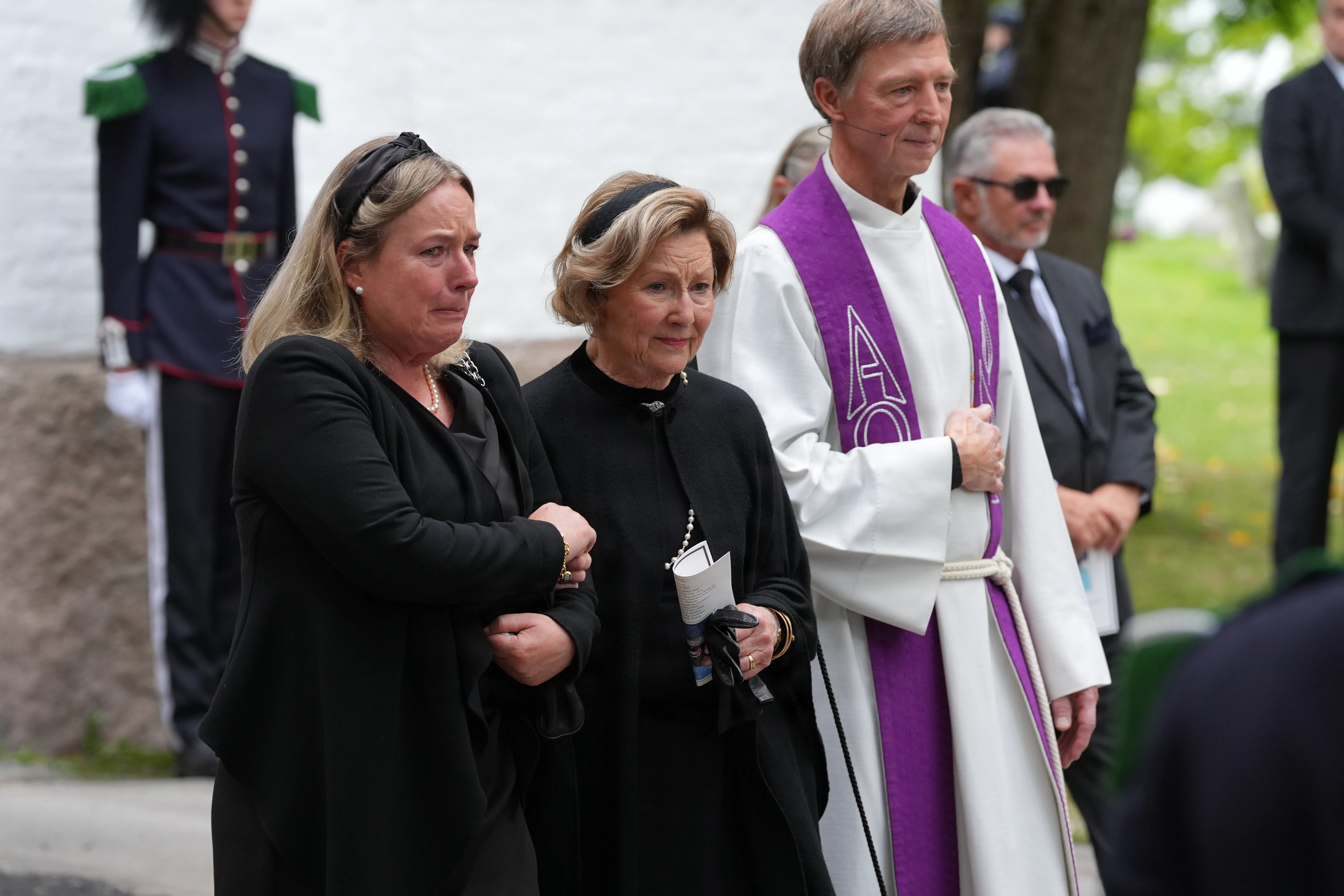 Oslo 20260923. Prinsesse Astrid sin gravferd fra Ris kirke i Oslo. Foto: Lise Åserud / NTB / POOL