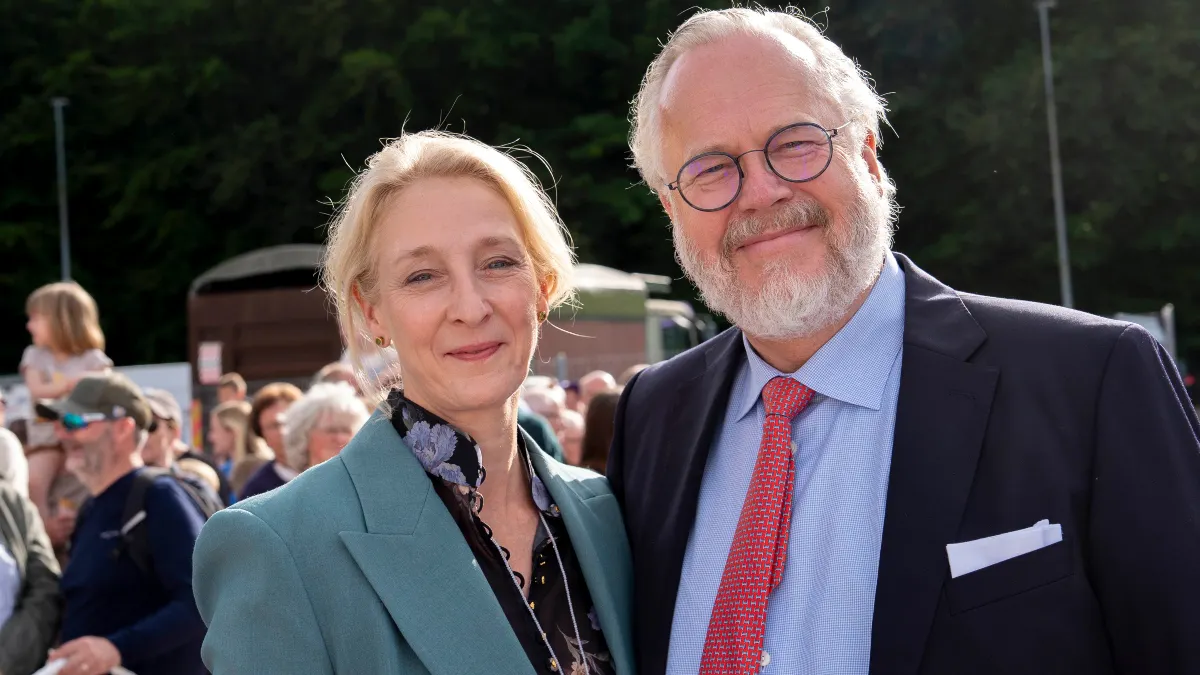 Prinsesse Alexandra og grev Michael nyder livet sammen på Egeskov Slot.