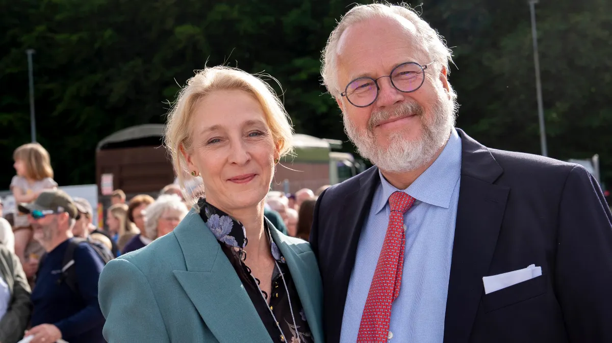Prinsesse Alexandra og grev Michael nyder livet sammen på Egeskov Slot.