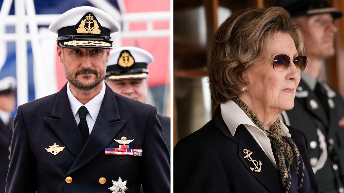 Kong Haakon og dronning Sonja mindes kong Harald: Sætter ord på sorgen | BILLED-BLADET