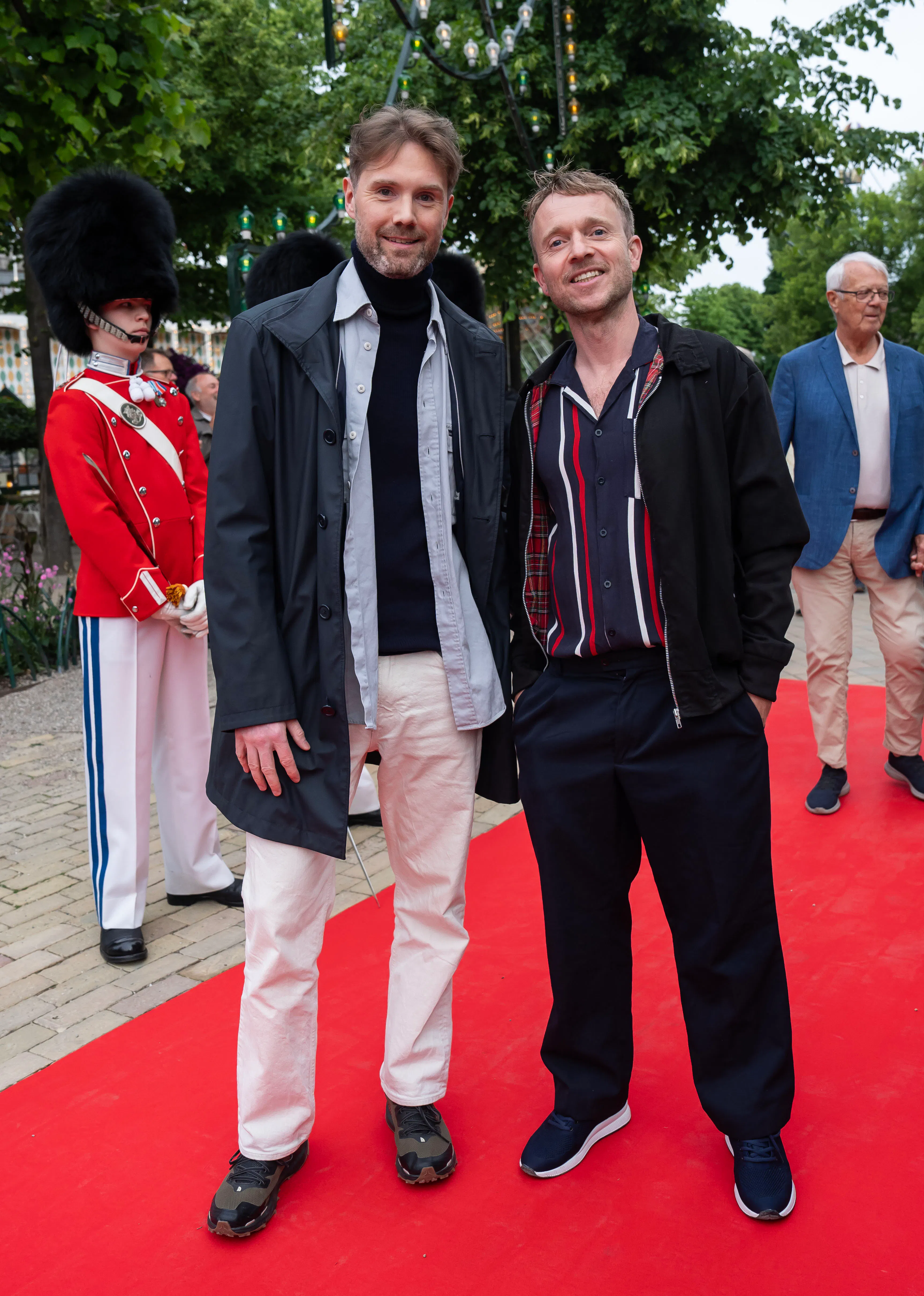 Daniel Kern og Laus Høybye i 2024.