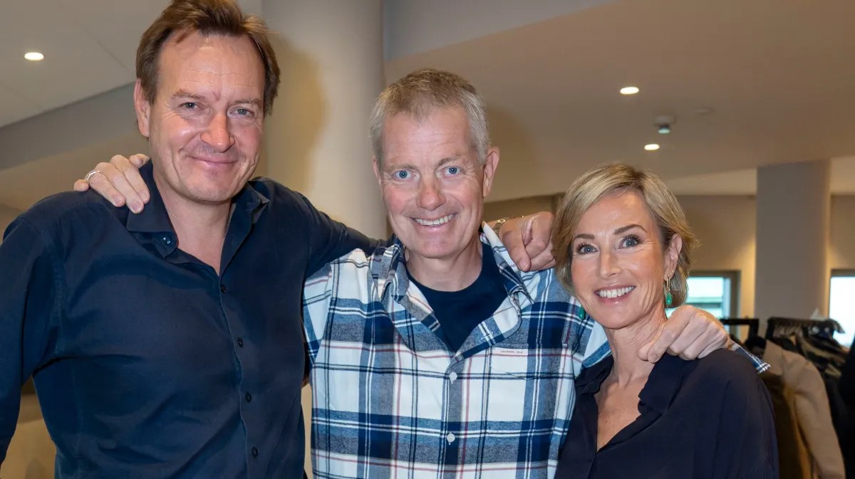 Rasmus Tantholdt, Troels Mylenberg og Natasja Crone.
