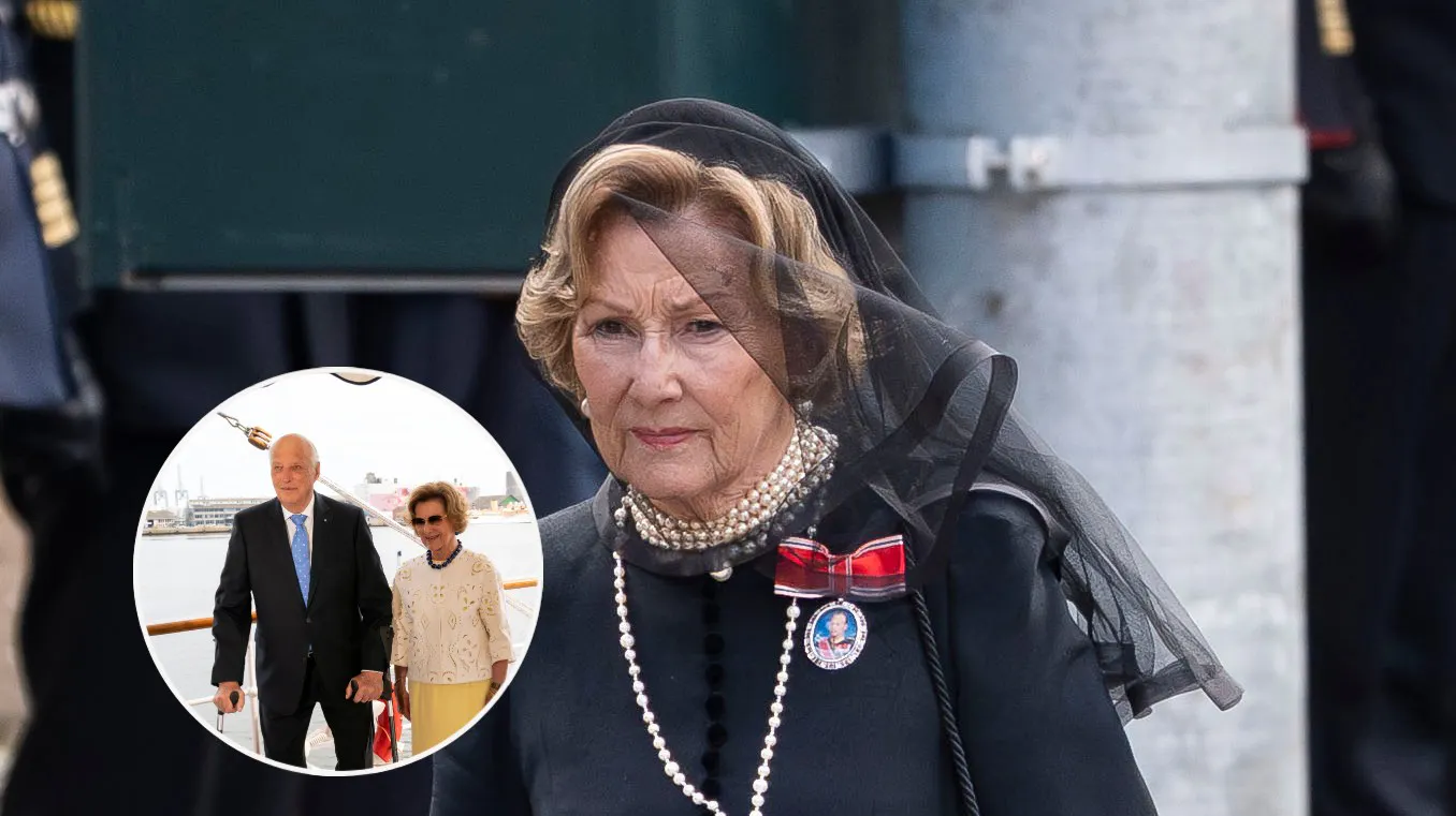 Dronning Sonja og kong Harald.