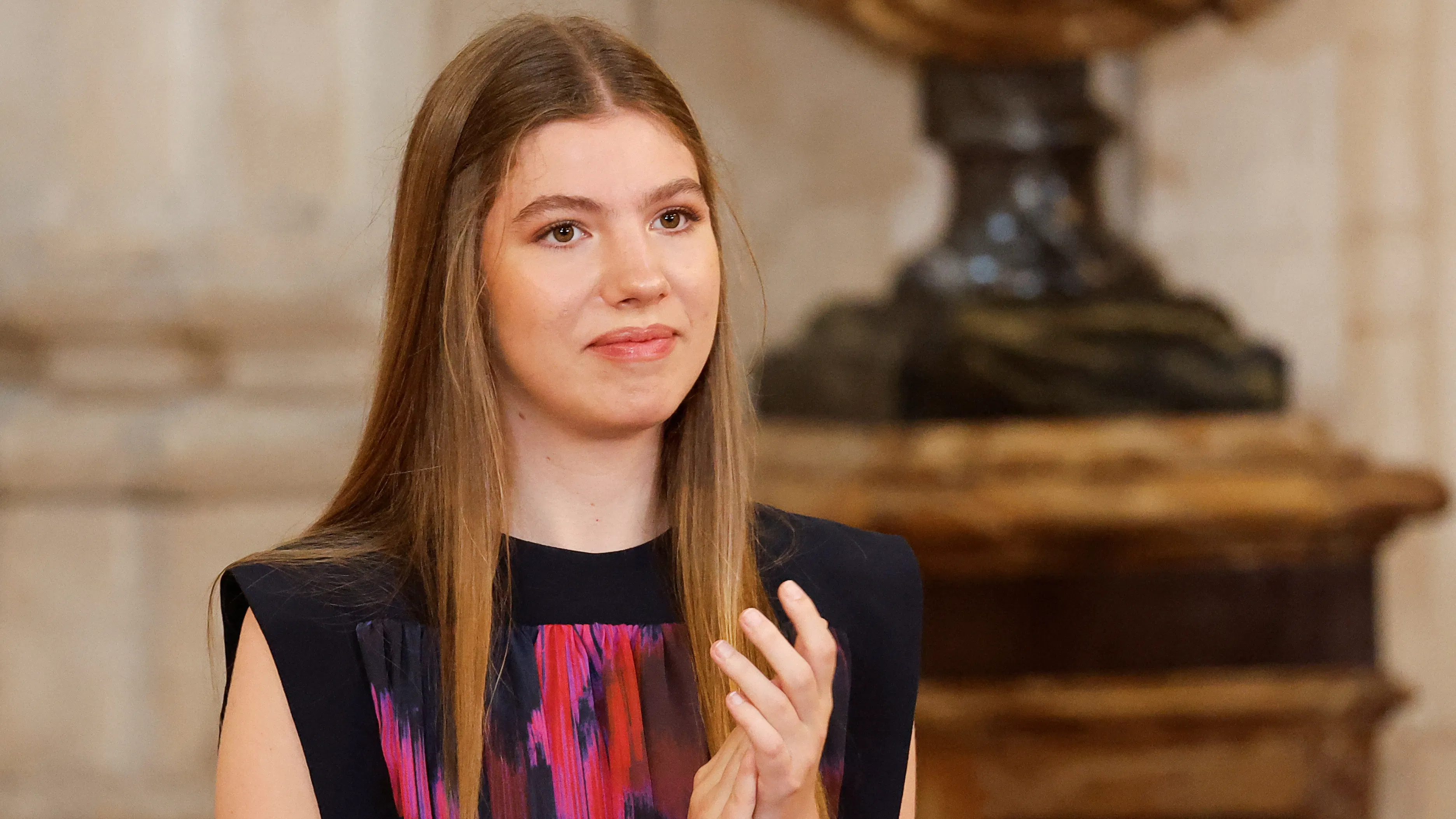 Kong Felipe og dronning Letizia bliver snart genforenet med deres yngste datter. 