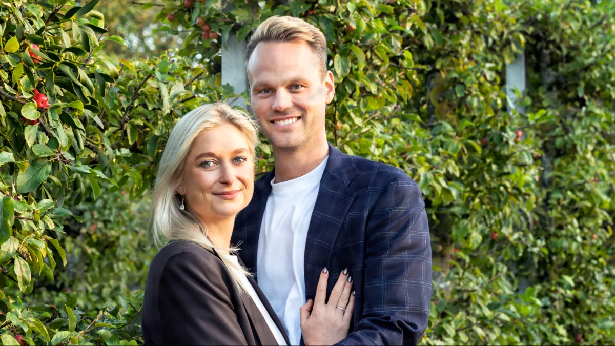 Havde kun kendt hinanden en uge: Jesper og Line med vild afsløring |  BILLED-BLADET