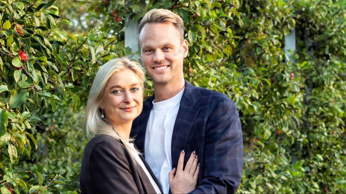 Havde kun kendt hinanden en uge: Jesper og Line med vild afsløring | BILLED-BLADET