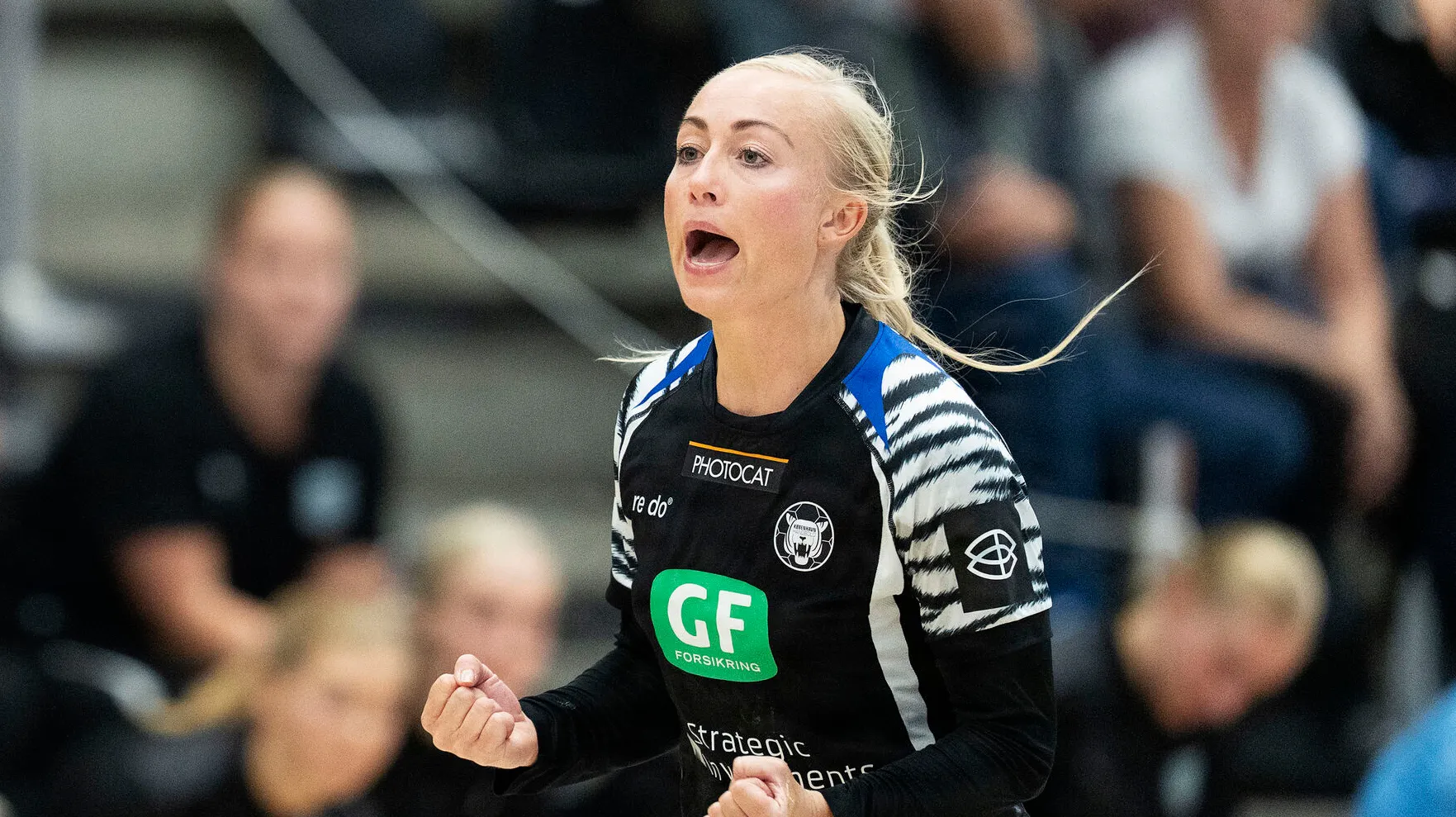 Louise Føns må vente lidt endnu på at møde det nye familiemedlem.