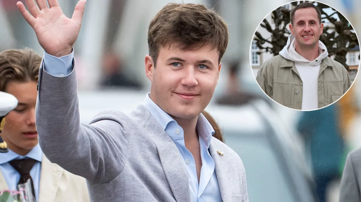 Kronprins Christian og Benjamin Hav