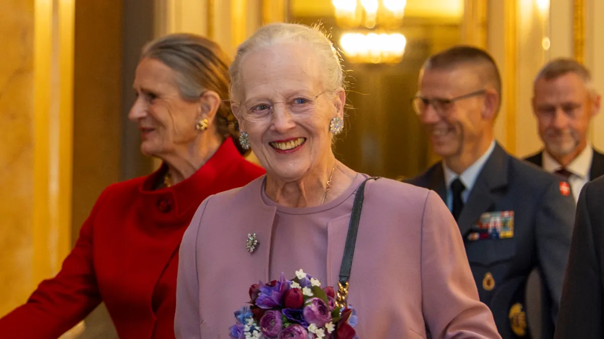 Dronning Margrethe ved sidste års uddelingen af Ebbe Munck-prisen.