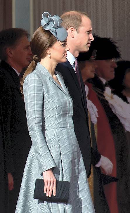 Hertuginde Catherine og prins William.