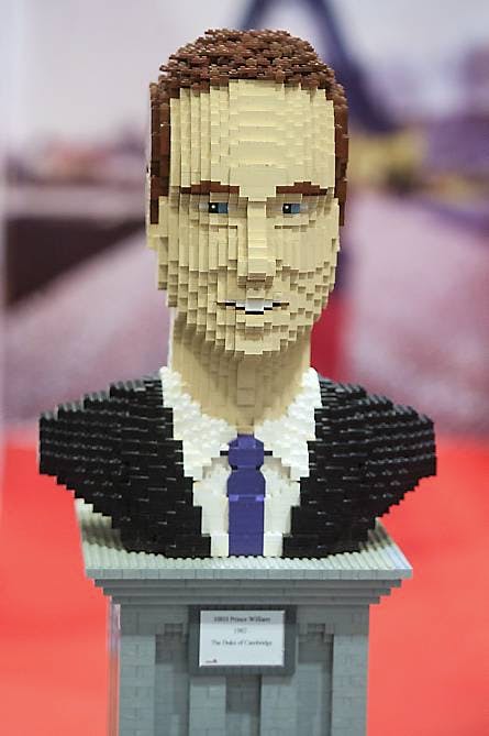 Prins William i Lego.