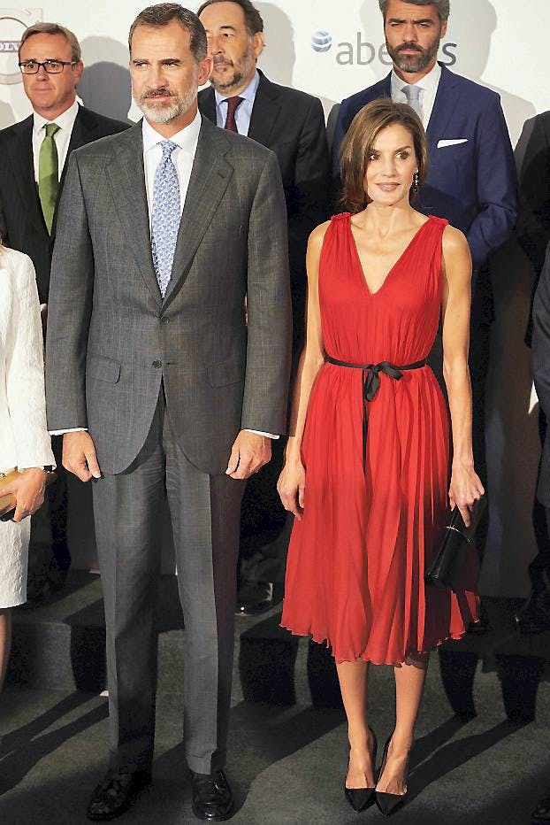 Kong Felipe og dronning Letizia