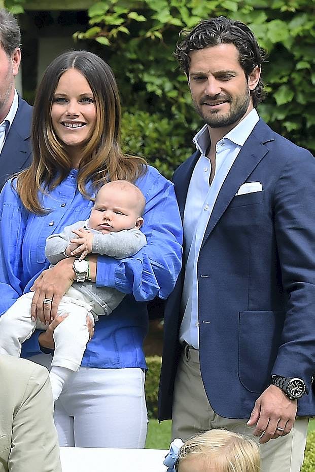 Prinsesse Sofia, prins Carl Philip, prins Alexander