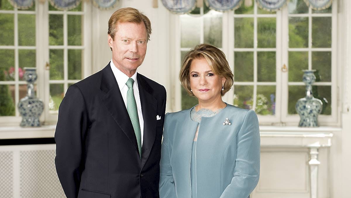Storhertug Henri, storhertuginde Maria Teresa af Luxembourg