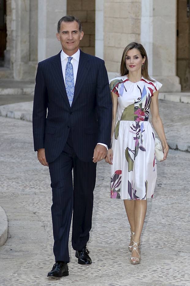 Dronning Letizia og kong Felipe af Spanien