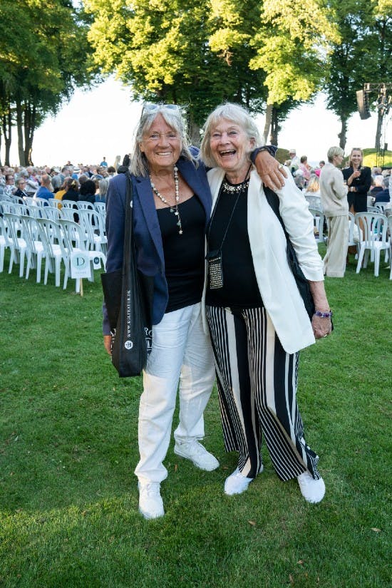 Britt Bendixen og Jytte Klintrup