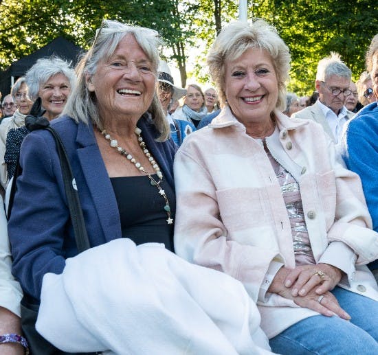 Britt Bendixen og Birthe Kjær