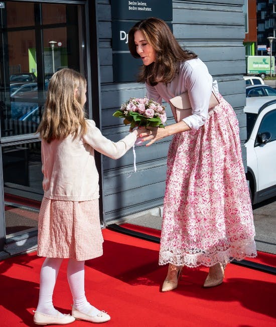 Lara og kronprinsesse Mary