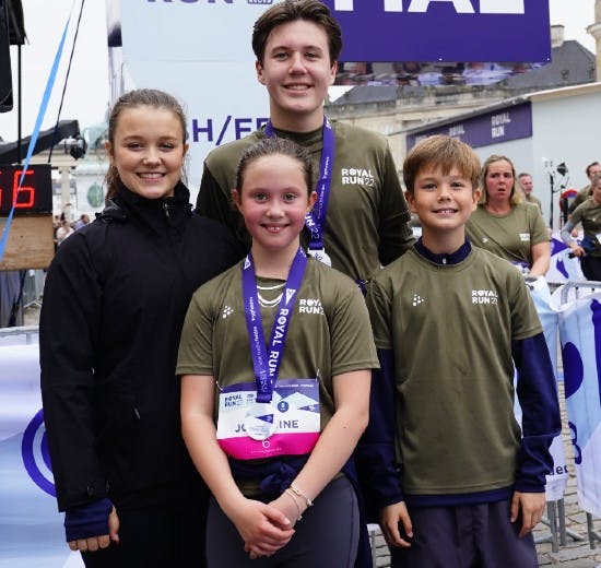 Prinsesse Isabella, prinsesse Josephine, prins Christian og prins Vincent