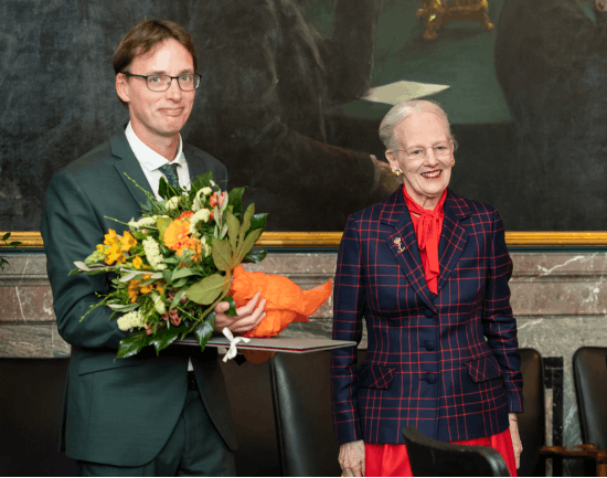 Peter Lodahl og dronning Margrethe
