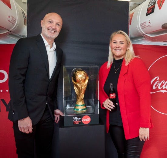 Frank Leboeuf og Cecilie Schmeichel