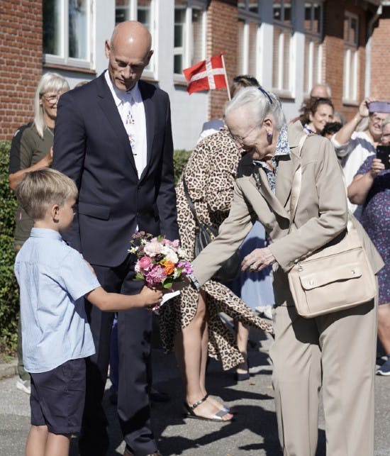 Alfred Hermansen, Niels Sloth Larsen og dronning Margrethe