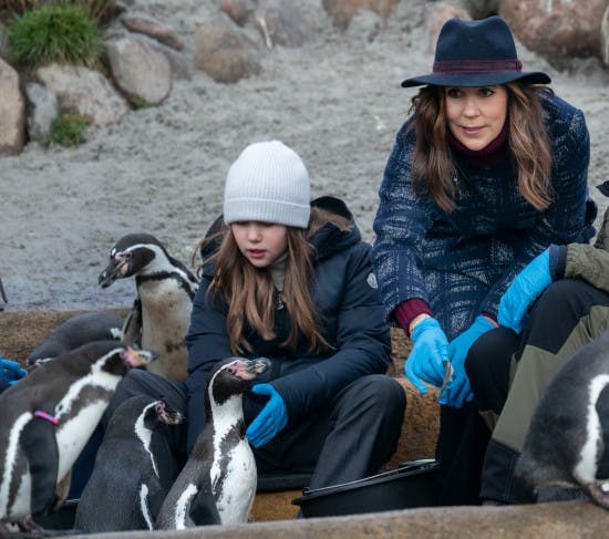 Prinsesse Josephine og kronprinsesse Mary