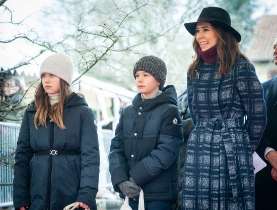 Prinsesse Josephine, prins Vincent og kronprinsesse Mary