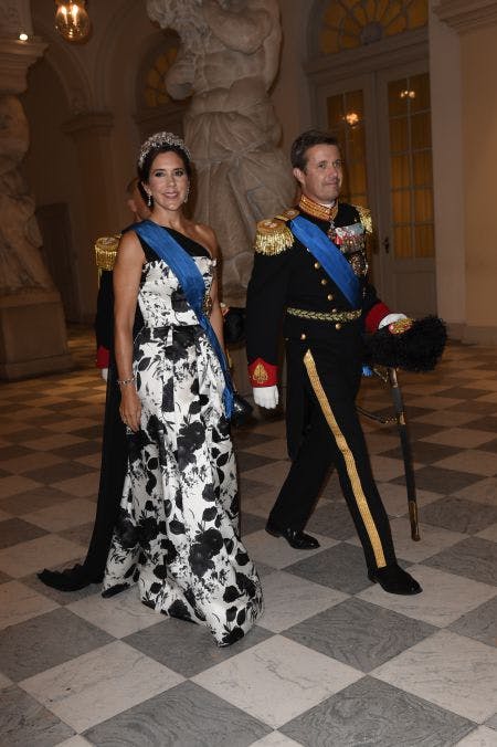 Kronprinsesse Mary og kronprins Frederik.