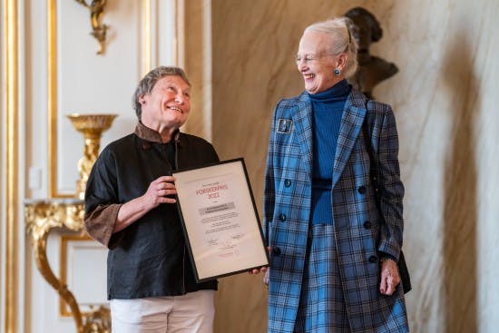 Karen Søgaard og dronning Margrethe