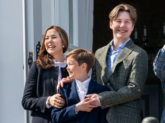 Kronprinsesse Mary, prins Vincent og prins Christian